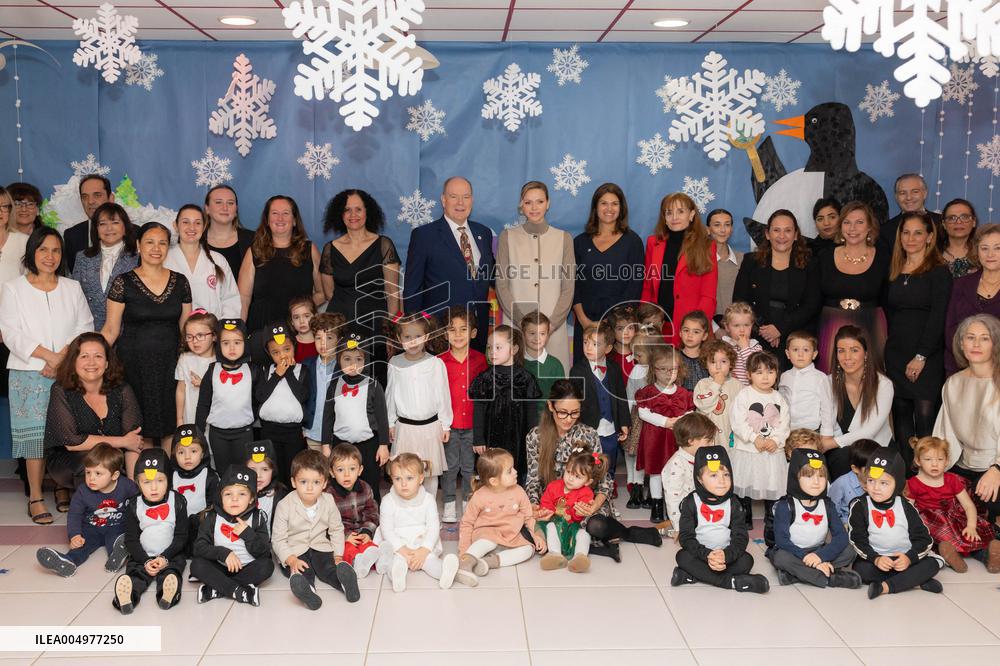 NO TABLOIDS - Christmas Gifts Distribution at Monaco Ree Cross Nursery