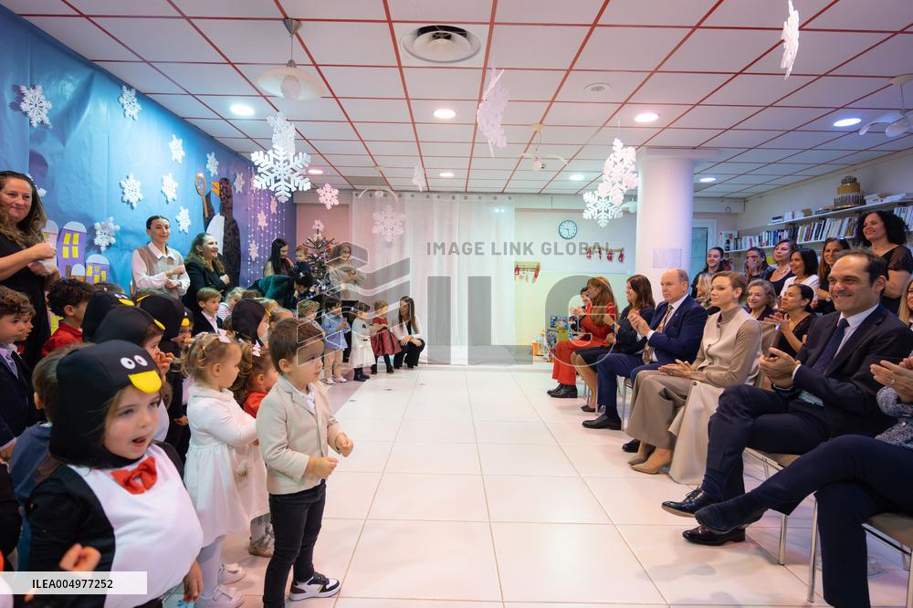 NO TABLOIDS - Christmas Gifts Distribution at Monaco Ree Cross Nursery