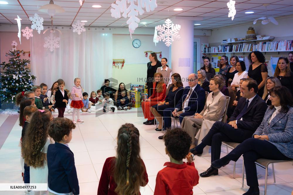 NO TABLOIDS - Christmas Gifts Distribution at Monaco Ree Cross Nursery