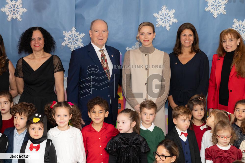 NO TABLOIDS - Christmas Gifts Distribution at Monaco Ree Cross Nursery