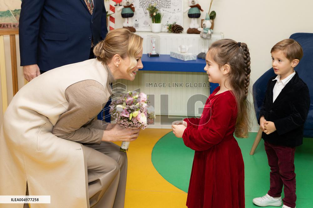 NO TABLOIDS - Christmas Gifts Distribution at Monaco Ree Cross Nursery