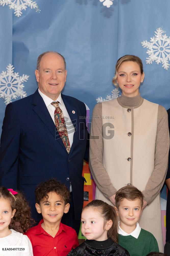 NO TABLOIDS - Christmas Gifts Distribution at Monaco Ree Cross Nursery