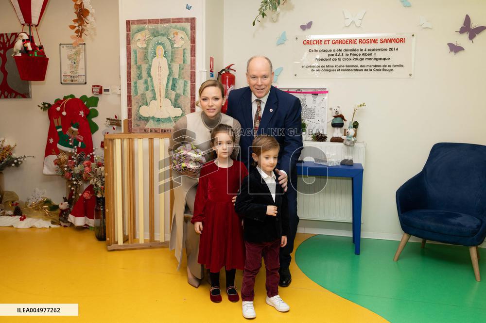 NO TABLOIDS - Christmas Gifts Distribution at Monaco Ree Cross Nursery