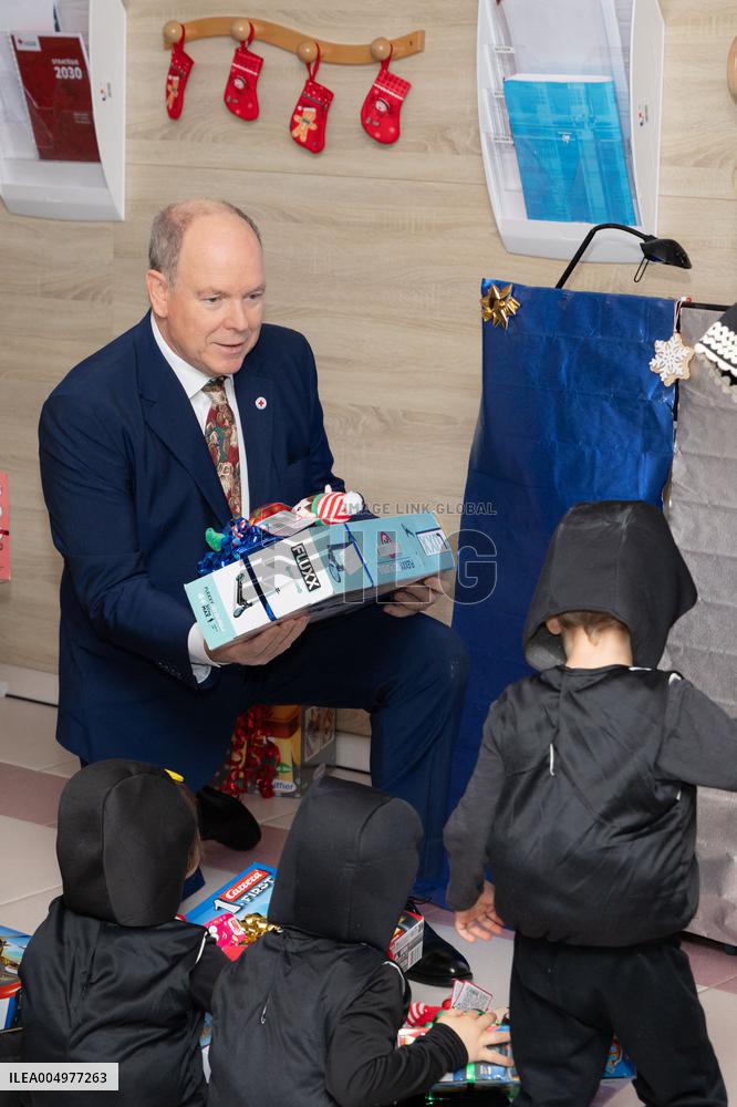 NO TABLOIDS - Christmas Gifts Distribution at Monaco Ree Cross Nursery