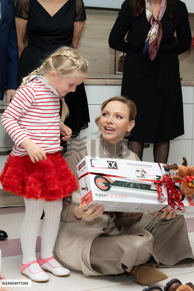 NO TABLOIDS - Christmas Gifts Distribution at Monaco Ree Cross Nursery