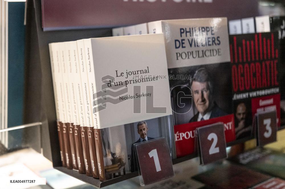 Nicolas Sarkozy's Book A Prisoner's Diary Illustration - Paris
