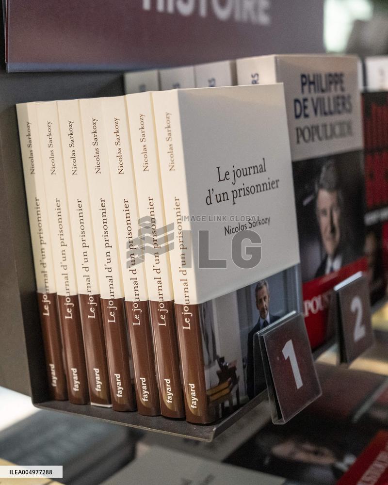 Nicolas Sarkozy's Book A Prisoner's Diary Illustration - Paris