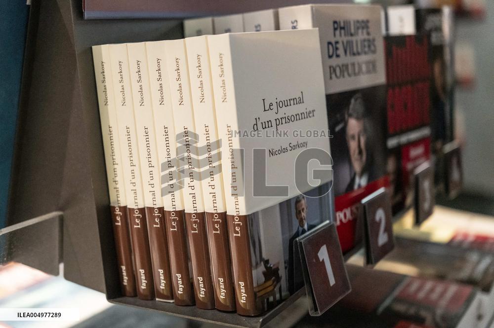 Nicolas Sarkozy's Book A Prisoner's Diary Illustration - Paris