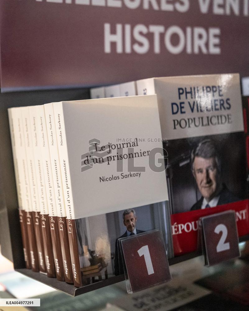 Nicolas Sarkozy's Book A Prisoner's Diary Illustration - Paris