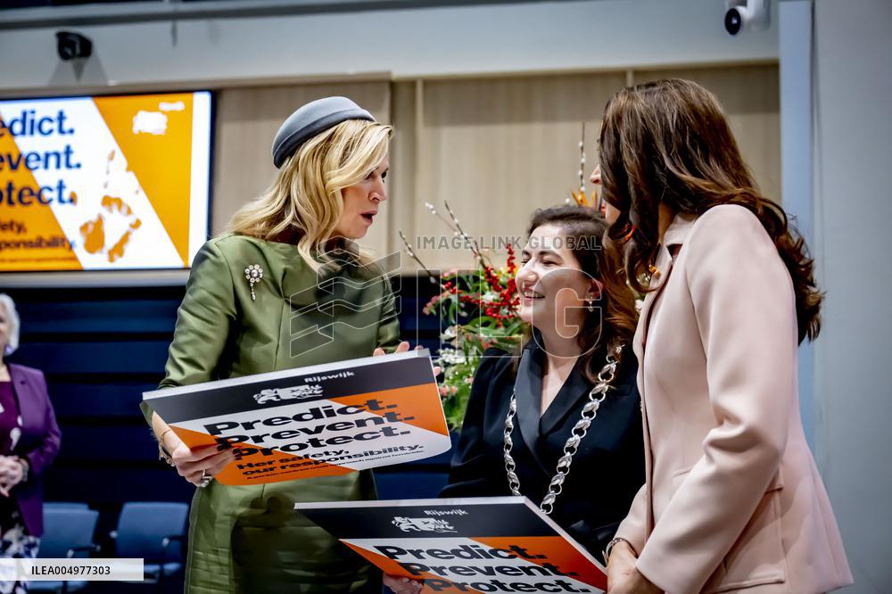 Queen Maxima and Innes-Stubb Meet Victims Relatives on Femicide - Netherlands