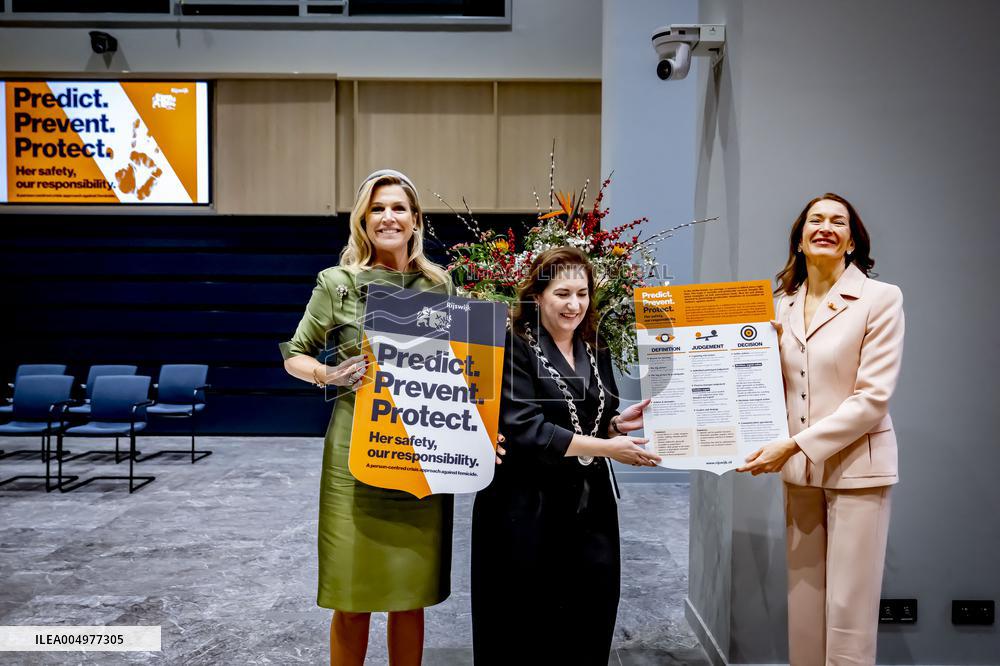 Queen Maxima and Innes-Stubb Meet Victims Relatives on Femicide - Netherlands