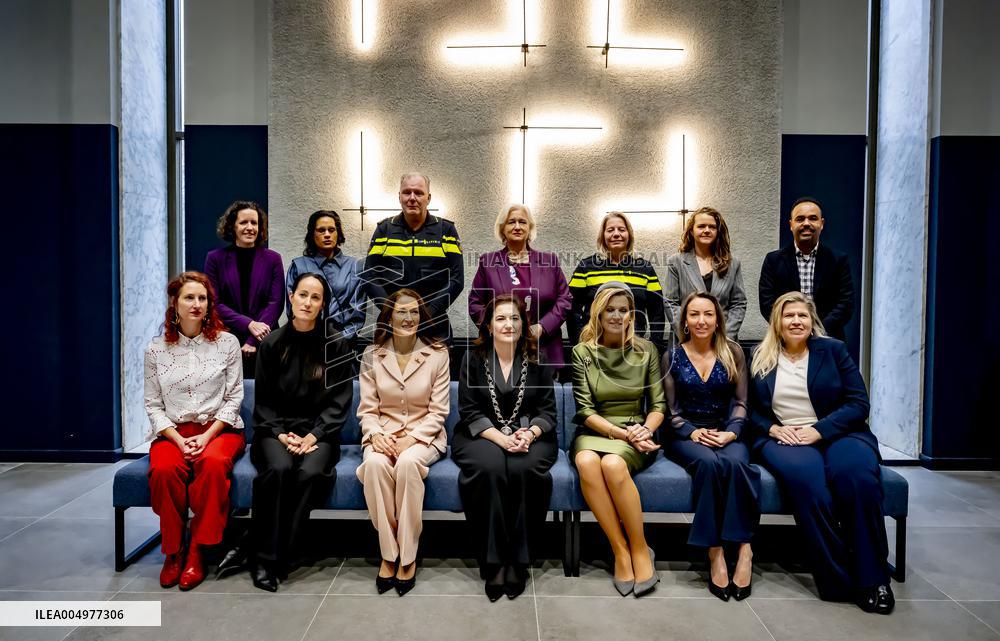 Queen Maxima and Innes-Stubb Meet Victims Relatives on Femicide - Netherlands