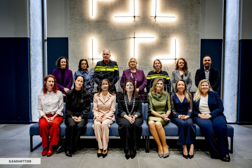 Queen Maxima and Innes-Stubb Meet Victims Relatives on Femicide - Netherlands