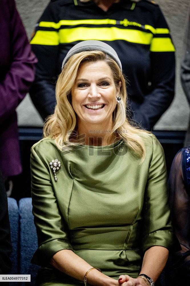 Queen Maxima and Innes-Stubb Meet Victims Relatives on Femicide - Netherlands
