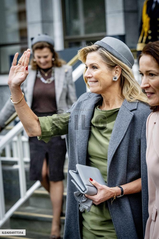 Queen Maxima and Innes-Stubb Meet Victims Relatives on Femicide - Netherlands