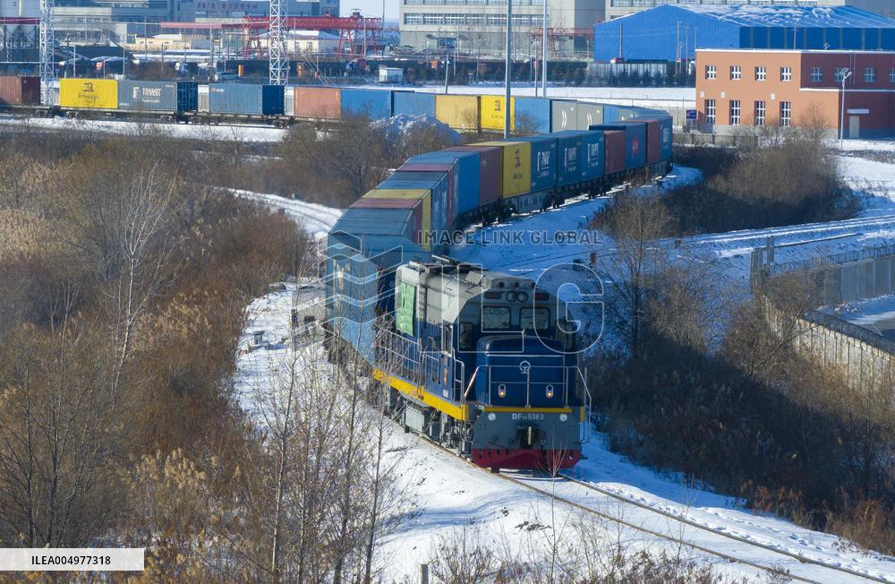 China-Europe Freight Trains
