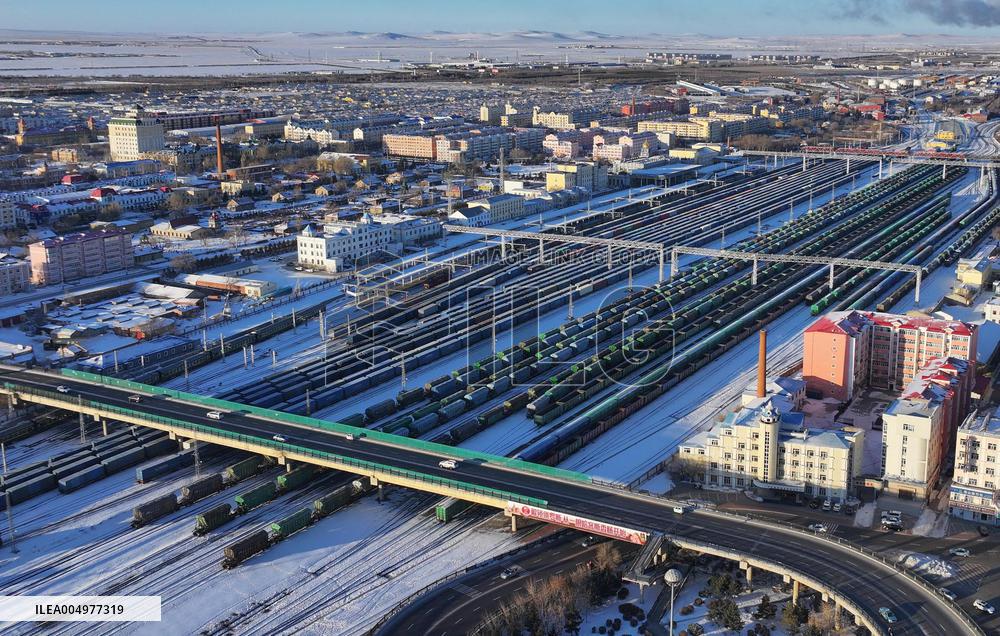 China-Europe Freight Trains