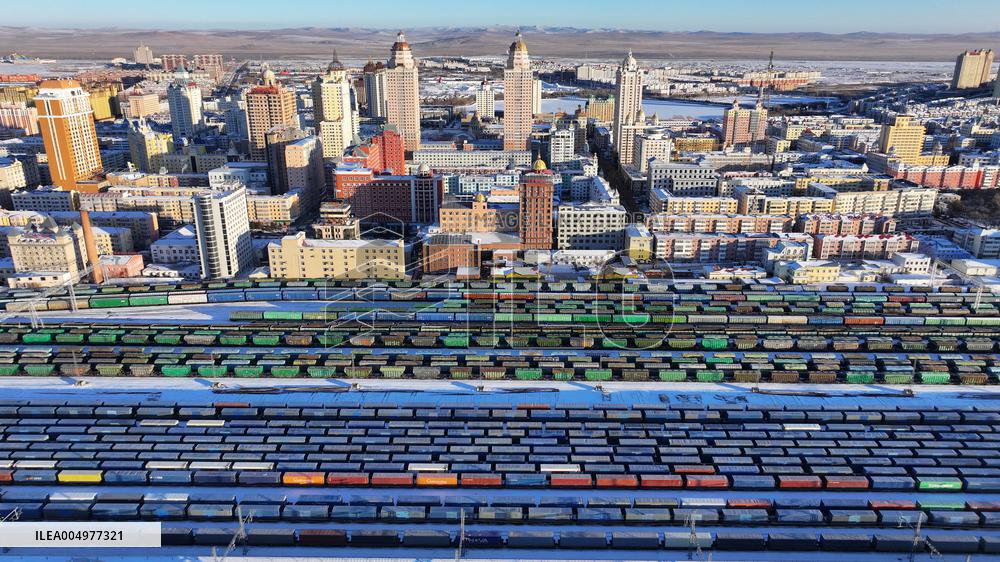 China-Europe Freight Trains