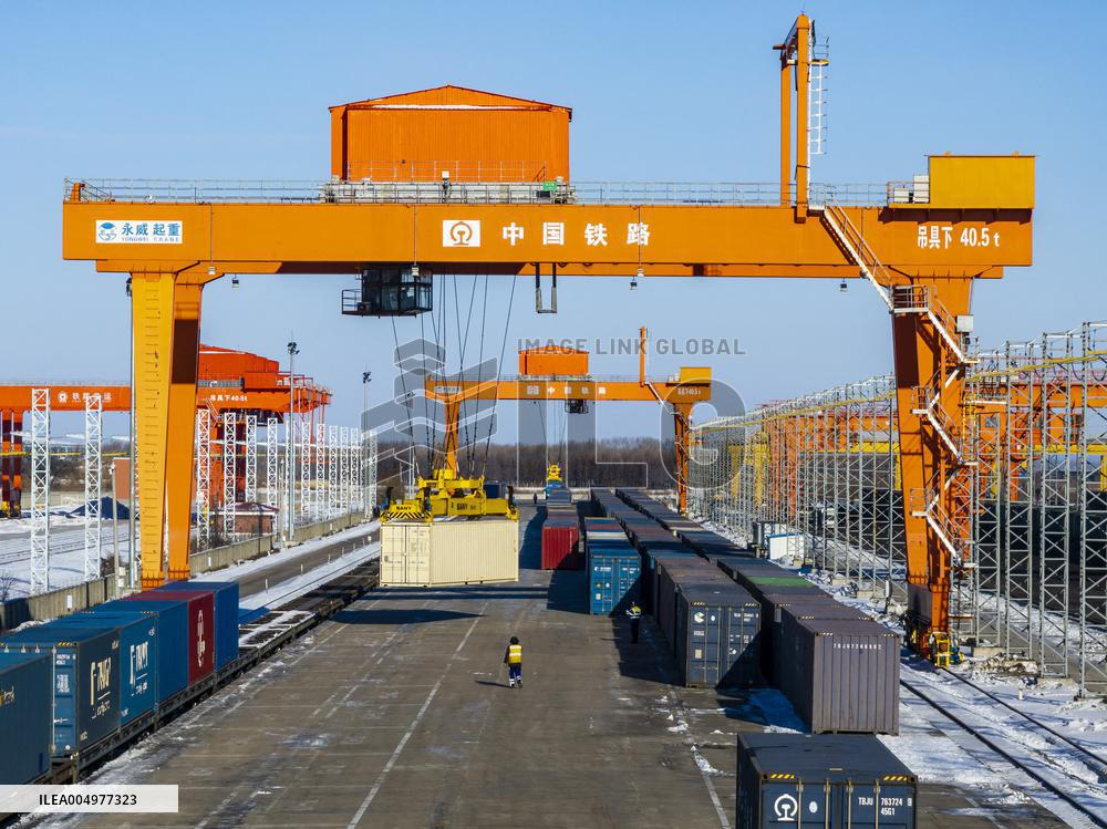 China-Europe Freight Trains