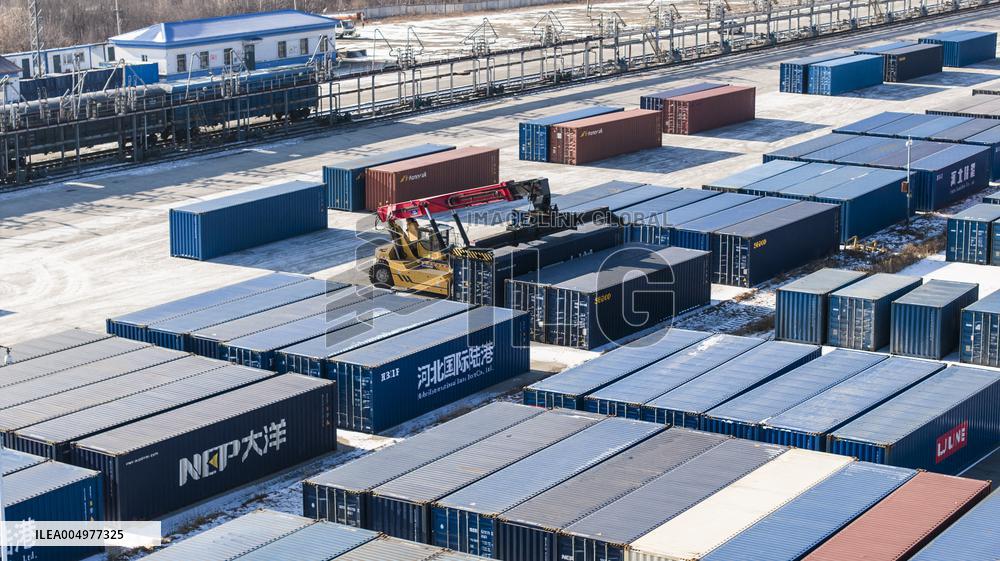 China-Europe Freight Trains