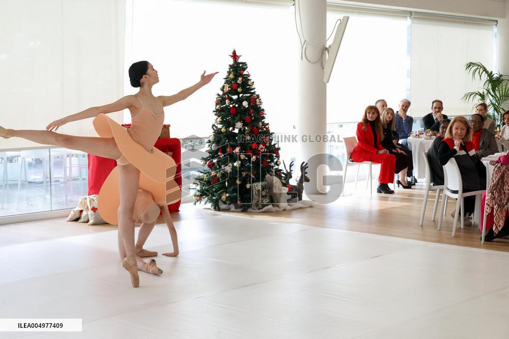 NO TABLOIDS - Prince Albert And Princess Charlene With Elders at Red Cross Monegasque Event - Monaco