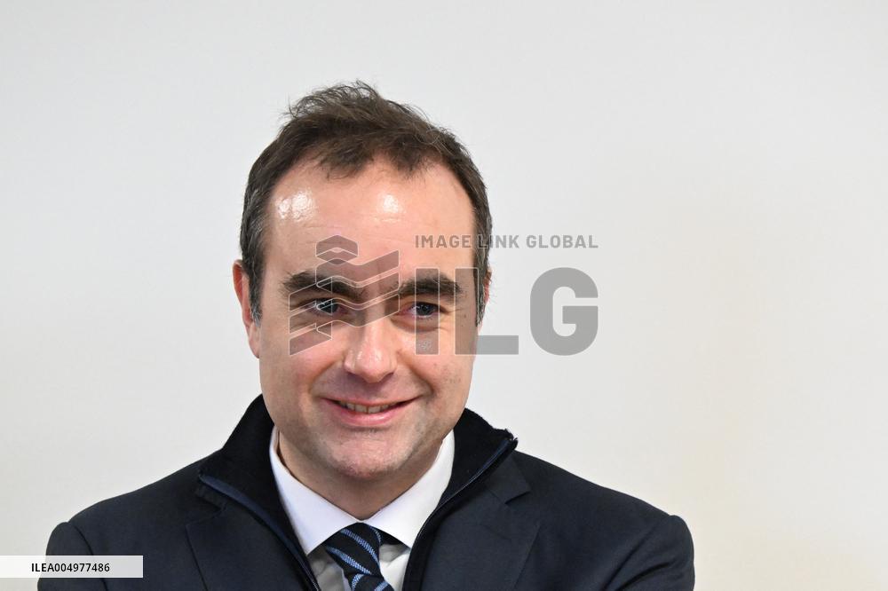 French Prime Minister Attends School Inauguration - Rugles