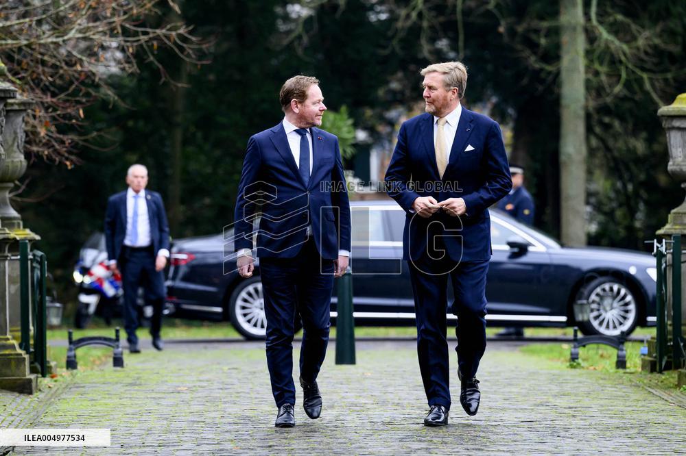 Royals at Government Lunch on Finnish President's State Visit - Netherlands