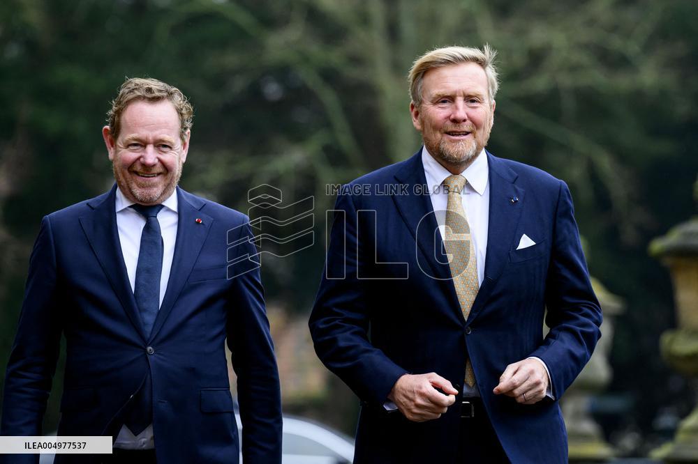 Royals at Government Lunch on Finnish President's State Visit - Netherlands
