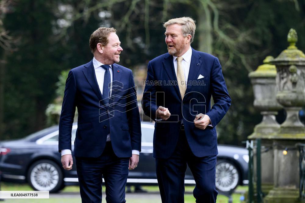 Royals at Government Lunch on Finnish President's State Visit - Netherlands