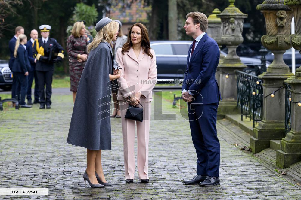 Royals at Government Lunch on Finnish President's State Visit - Netherlands