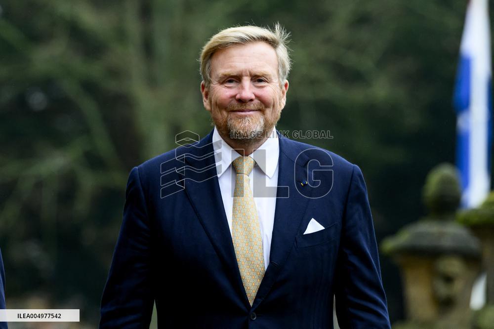 Royals at Government Lunch on Finnish President's State Visit - Netherlands
