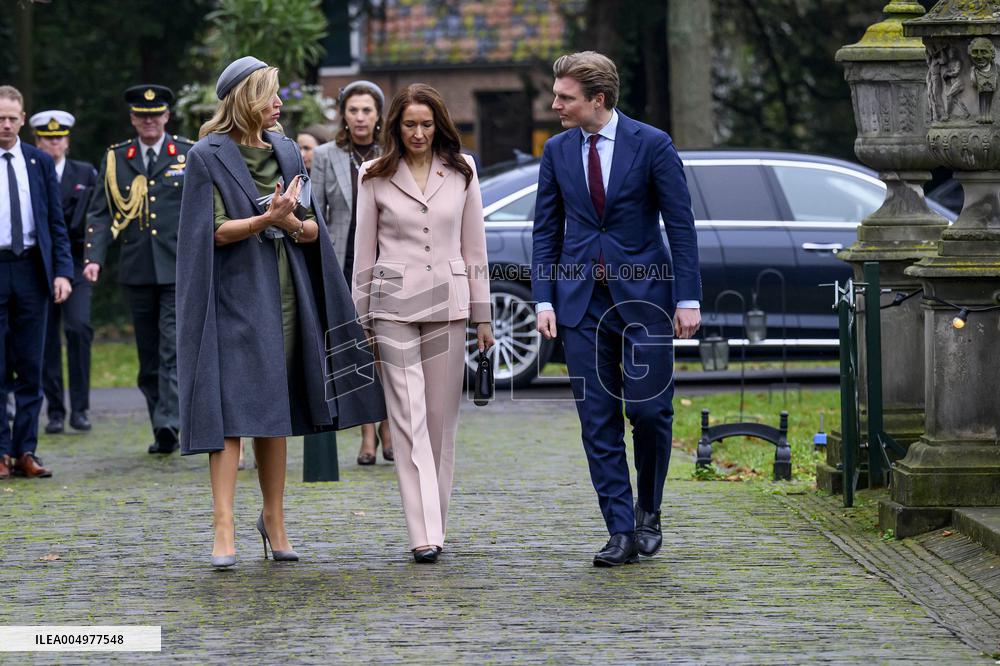 Royals at Government Lunch on Finnish President's State Visit - Netherlands