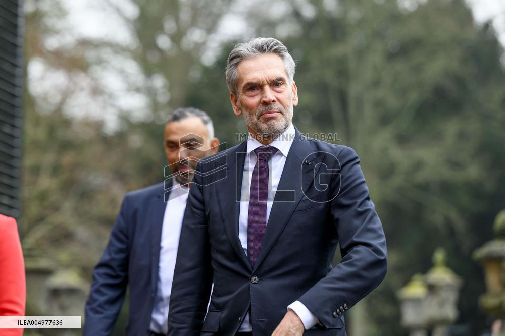 Royals at Government Lunch on Finnish President's State Visit - Netherlands