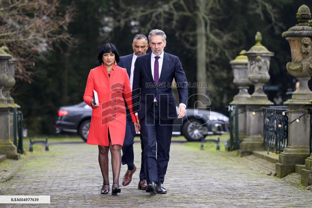 Royals at Government Lunch on Finnish President's State Visit - Netherlands