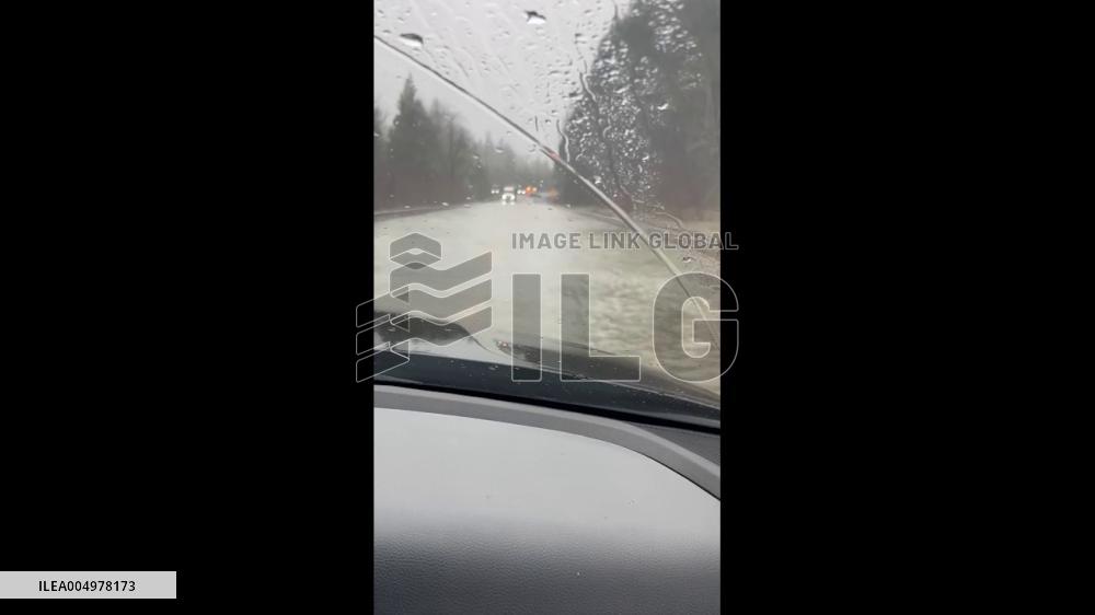 US: Atmospheric River Brings Major Flooding in Western Washington 13