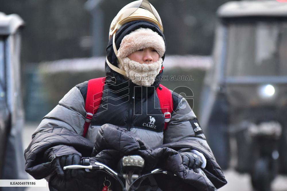 Cold Wave Blue Warning