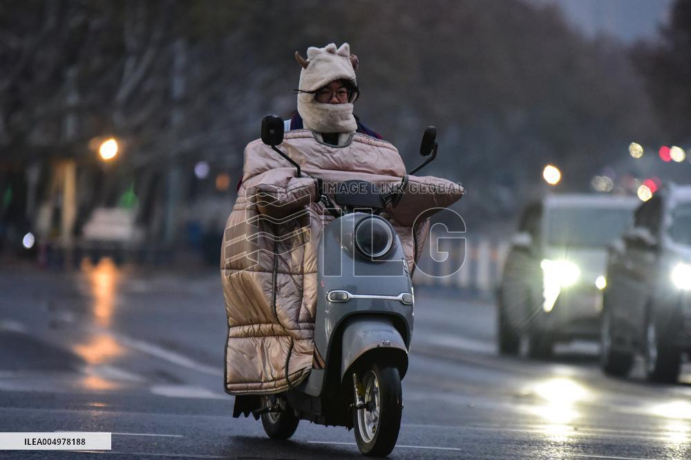 Cold Wave Blue Warning