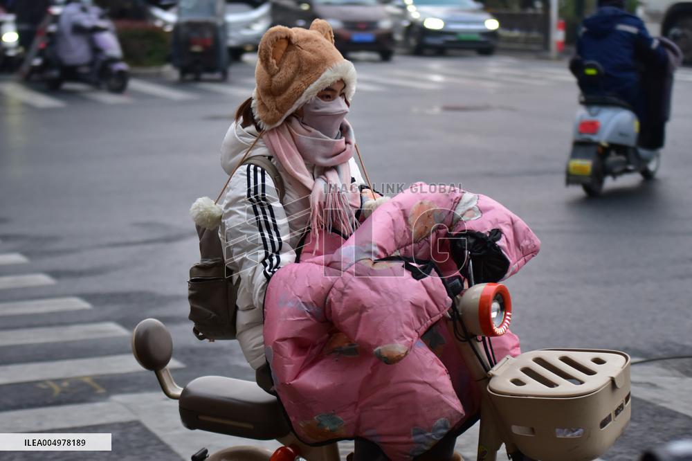 Cold Wave Blue Warning