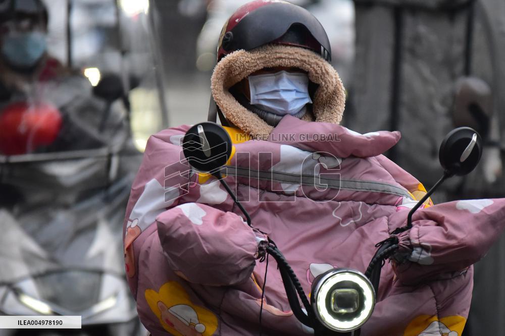 Cold Wave Blue Warning