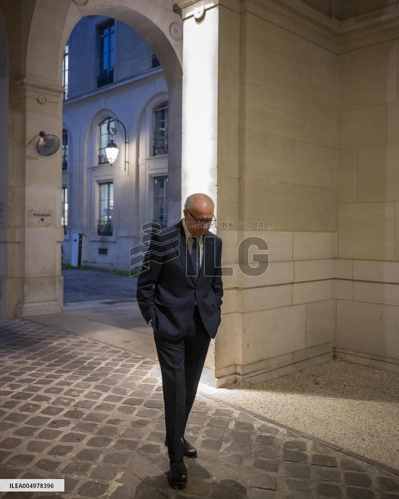 Laurent Fabius Portrait - Paris
