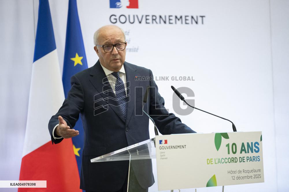 10th Anniversary of the COP21 Paris Agreement - France