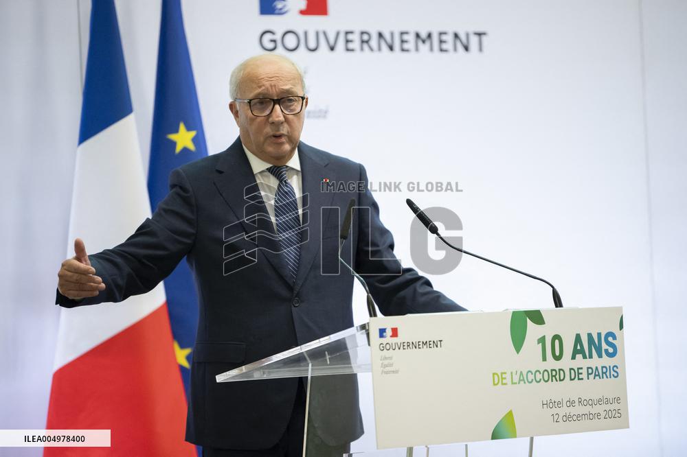 10th Anniversary of the COP21 Paris Agreement - France