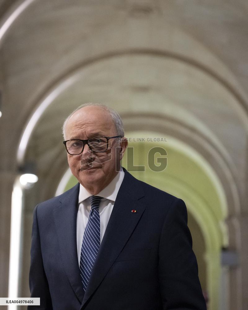 Laurent Fabius Portrait - Paris