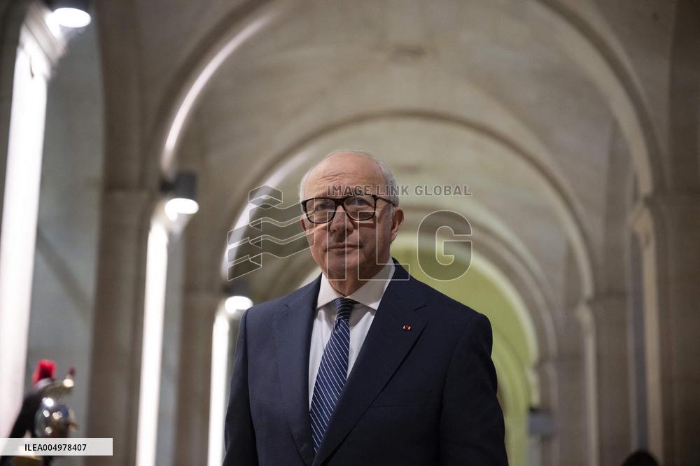 Laurent Fabius Portrait - Paris