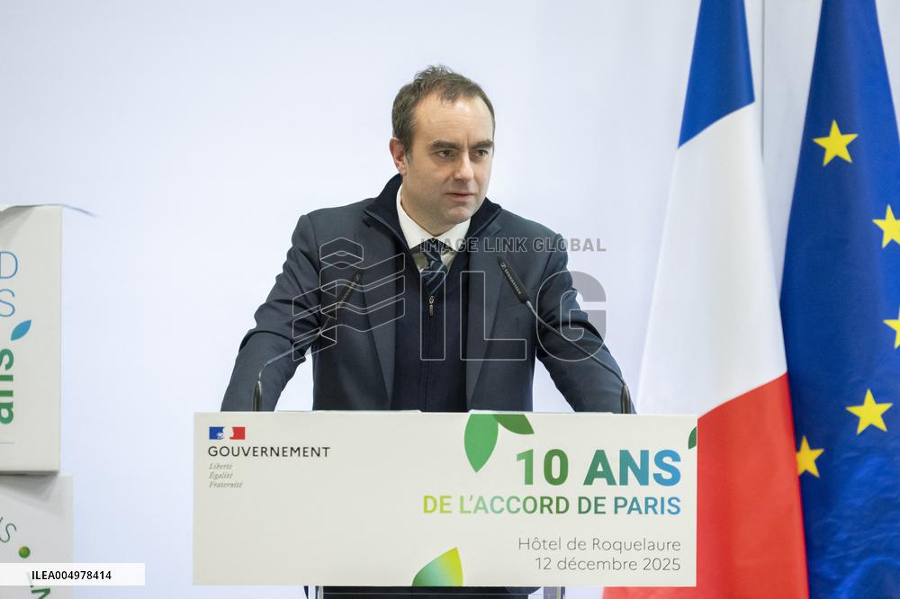 10th Anniversary of the COP21 Paris Agreement - France