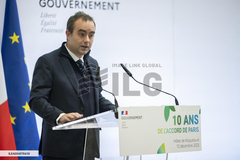 10th Anniversary of the COP21 Paris Agreement - France