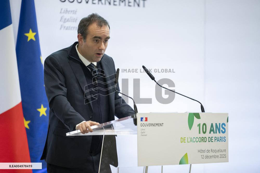 10th Anniversary of the COP21 Paris Agreement - France