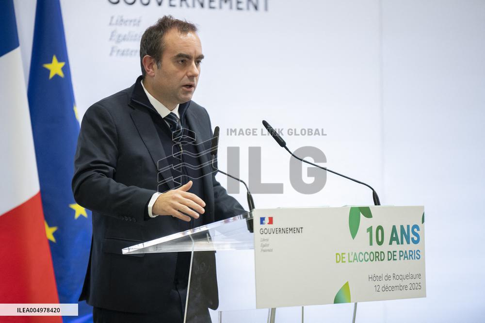 10th Anniversary of the COP21 Paris Agreement - France