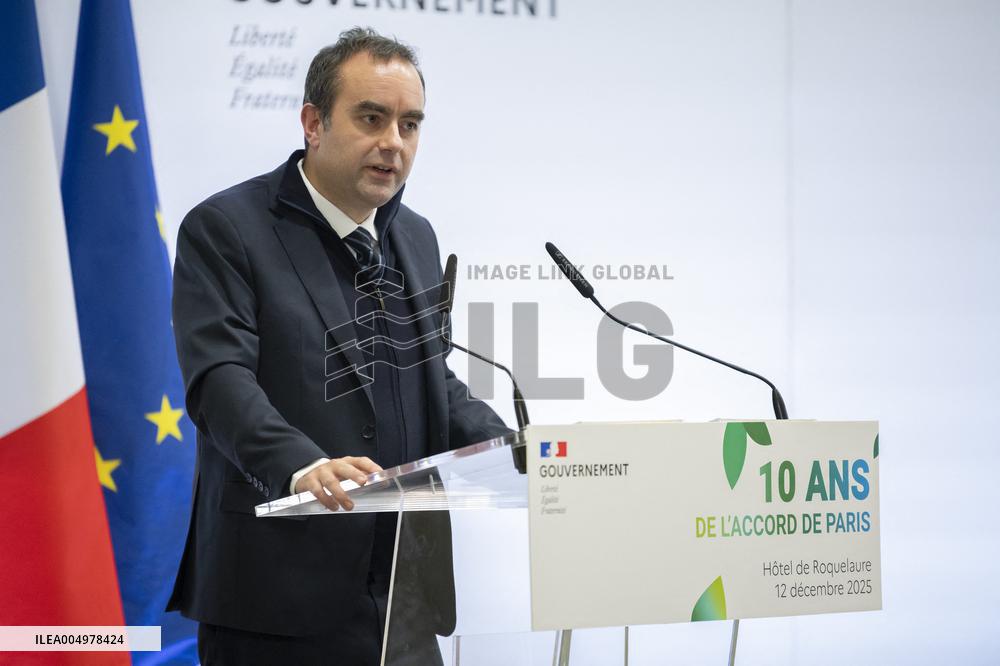 10th Anniversary of the COP21 Paris Agreement - France