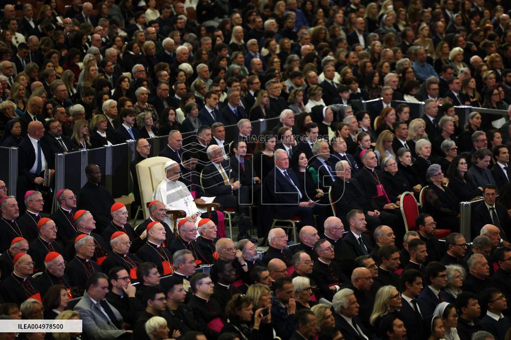 Riccardo Muti Conducts A Concert For Pope Leo XIV - Vatican